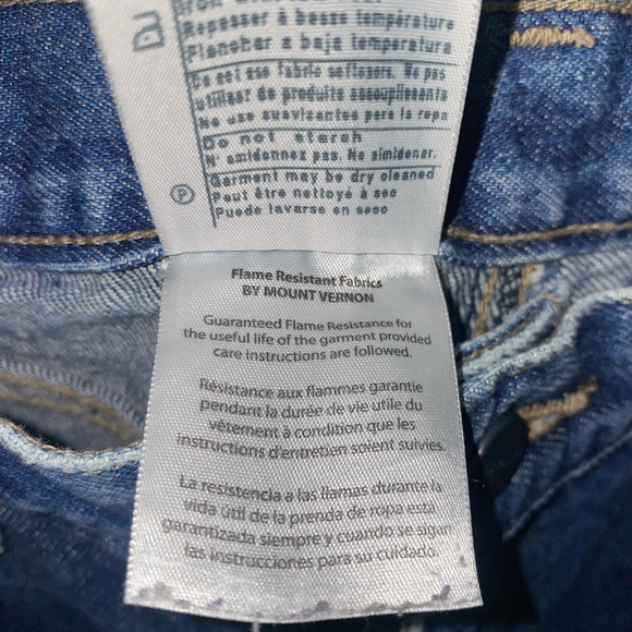 Vintage Carhartt FR Denim Jeans Carhartt Jeans Fire Resistant 36x32” - Picture 11 of 11